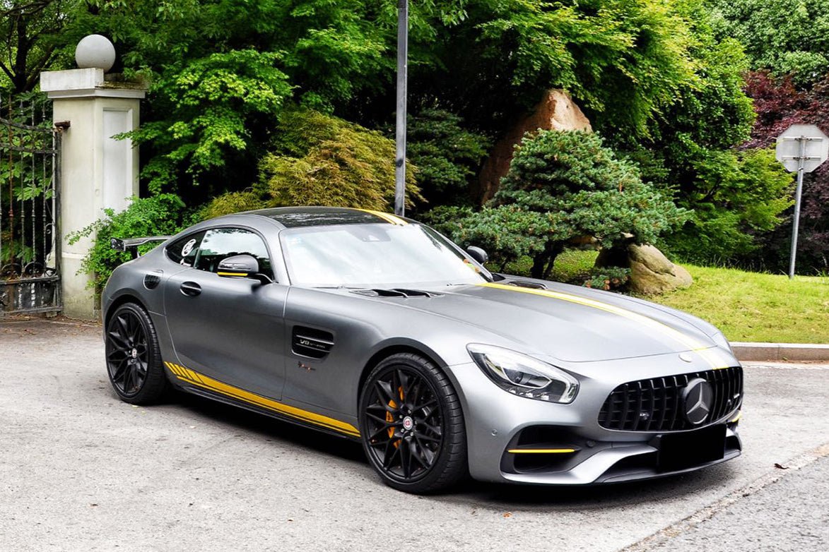 2015-2018 Mercedes Benz AMG GT/GTS Carbon Fiber Side Skirts Splitters